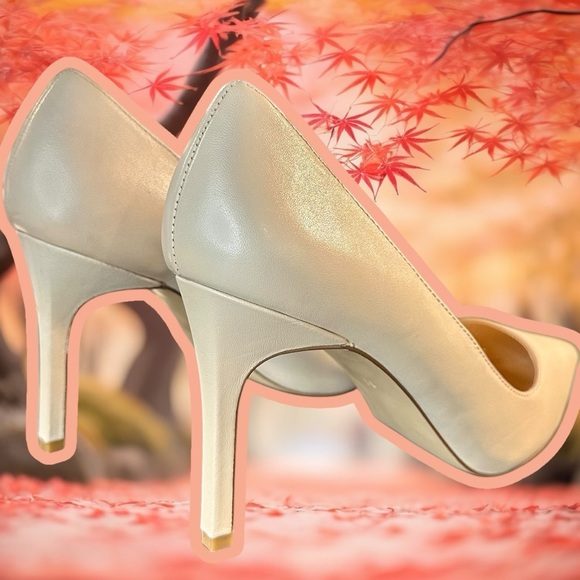 NWOT Charles David ‘Denise’ Pointed-Toe Pumps in Nude Leather Size 11 - Picture 8 of 16